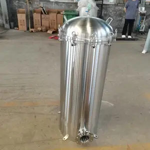 不锈钢精密保安过滤装置 反渗透预处理 大流量精密保安过滤器