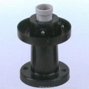 供应黑色柱形灯座配件,HY-2524,围墙照明灯具灯头灯座,户外照明灯头灯座配件,塑料灯座,柱形灯头