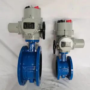 苏阀牌手电一体电动蝶阀_水泥蝶阀D943H-16C DN200蝶阀供应
