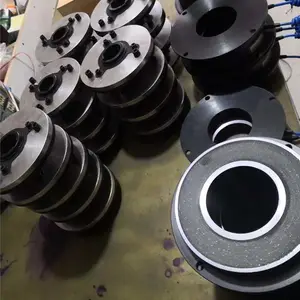 电磁制动器 DZS1-150N DC170V 6螺旋固定 带手动释放手柄