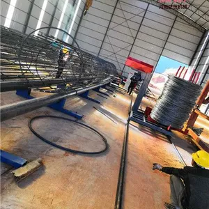 全自动数控钢筋笼绕筋机简单易操作快捷准确