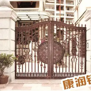 别墅铝艺护栏-台湾铝艺围栏- 铝艺庭院门厂家