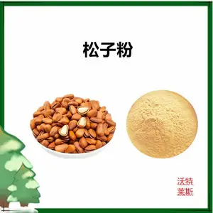 沃特莱斯生物 松子粉 浸膏粉 棕黄色粉末 食品级原料