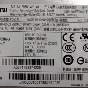 S26113-E585-V20-01 PCA037 ESPRIMO C700 富士通 工控机电源