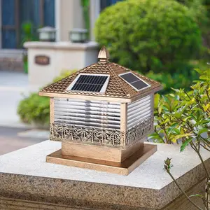 湖北襄阳樊灯艺术灯太阳能灯户外灯庭院灯防水现代室外草坪灯别墅景观灯花园灯插地灯