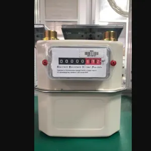 普通膜式燃气表/机械式钢壳燃气表 型号:TJ-WL-G1.6库号:M322950