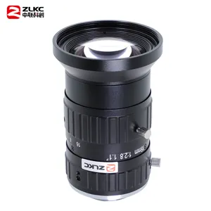 ZLKC中联科创16mm定焦HK1628MP25高清低畸变机器视觉检测C口镜头