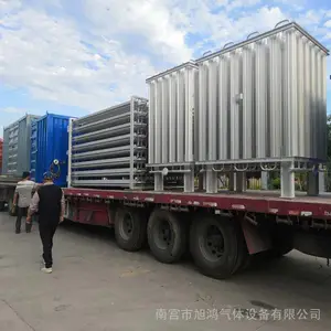 定制低温液体气化器 空温气化器 氧气气化器 LNG蒸发气化器