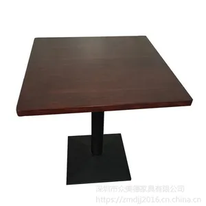 横岗众美德家具,专业定做实木桌子,北欧奶茶店餐桌批发