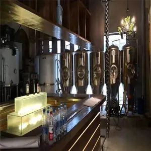 精酿啤酒设备工厂 鲜酿啤酒设备 日产2吨啤酒设备