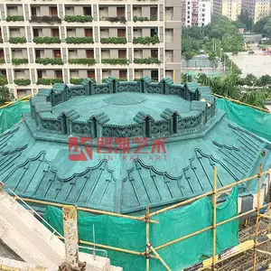 建筑金属装饰品,铜器铸造 新颖建筑材料 纯手工打造铜材 个性定制