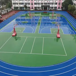 陕西渭南硅pu篮球场地