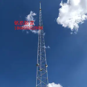 山东济南烟台青岛潍坊20米30米独立避雷针供应商/30米避雷针/单管避雷塔30米