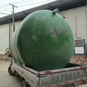 陕西渭南澄城县玻璃钢化粪池 旱厕改造沉淀池 雨水收集池 消防水罐水箱蓄水池