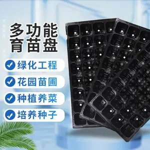 105孔200孔育苗盘PET材质 花菜果蔬 育苗穴盘厂家批 发可降解