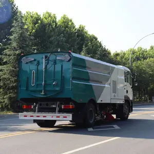 8吨多功能洗扫车 集扫路车和高压清洗车的功能于一体