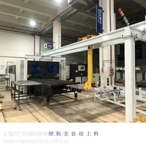 真空吸盘 硬轨一键上料 双轨自动上料