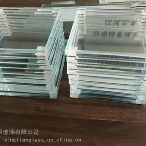 供应19毫米干法夹胶玻璃超白玻钢化