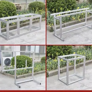 口罩机 打片机一拖二铝型材机架