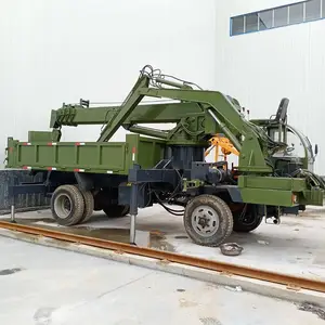 四不像随车挖 久恒 运输车自备挖掘机 多功能自卸车载挖机