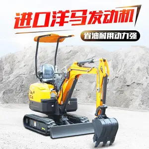 微型挖掘机价格 沼泽地可用微挖机 小型挖掘机 可野外作业 ***