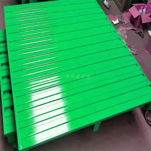 金属焊接铁托盘加工定制 川字结构金属栈板 载货盘可上货架 承载大