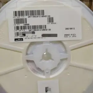 GRM155C81C105KE15D 0402 1uF ±10% 16V X6S 村田电容