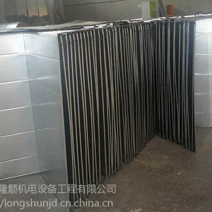 方形角铁风管,方形脚铁法兰风管-隆顺风管