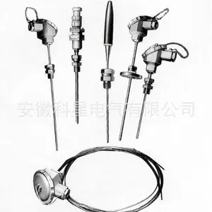 厂家供应 铂热电阻 热电阻温度传感器 卡套螺纹热电阻 热电阻芯