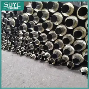 供暖聚氨酯保温管 直埋发泡保温钢管 热力无缝保温管道