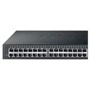 TP-LINK网络交换机48口SG2048全千兆交换机铁壳机架式TL-SG1048