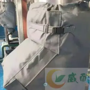 威耐斯 可拆卸式柔性 Y型过滤器保温衣 隔热防火保温 可重复使用