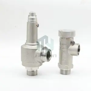 上海竟一不锈钢低温安全阀DA21/DA22F-25/40P液氮液氧原厂原装