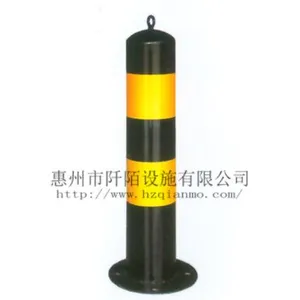 广东惠州道口警示桩规格是多少?惠州路口警示桩哪里可以定做,惠州防护桩贴3M膜多少钱?