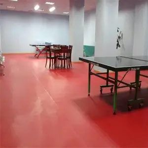 河北唐山室内运动馆地胶 地板革 同质透心卷材