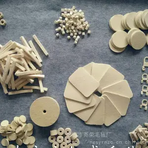 工厂直营 工业羊毛毡 细白羊毛毡 定制 吸油密封毛毡/条/块/垫/圈 毛毡绳 毛毡筒 彩色毛毡