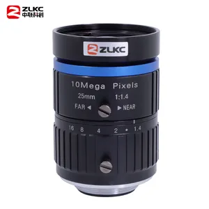 ZLKC中联科创25mm智能交通HM2514MPC低畸变1000万像素1英寸C口镜头