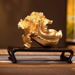 博乐酒店软装设计 艺术品 品牌 馆 民宿 装饰艺术品摆件 陶瓷仿铜博古架小鼎 伍一艾
