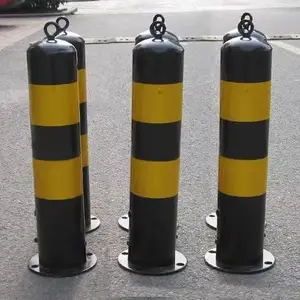 交通钢管警示柱,反光路障,防撞柱