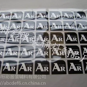 东莞标彩专业生产定做男女装冬季棉袄烫标精美LOGO