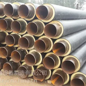 湖南直缝钢管厂家 加工聚氨酯保温钢管 材质Q235B