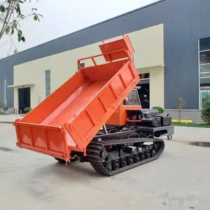 多功能搬运履带翻斗车_四不像链轨式履带车_工程履带车供应