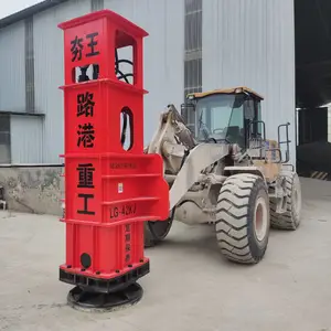 铲车改振动夯实器 厦门市管廊工程50装载机液压夯实机