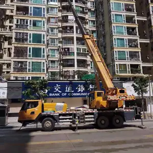 广州自家吊车专业安装 维修高空广告招牌 欢迎来电