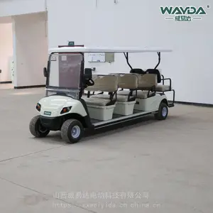山西威易达8人座电动高尔夫球车新款电动观光高尔夫车快慢速可调模式