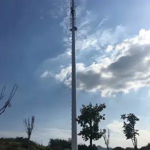 40米通讯塔 5g45米单管信号塔 5g信号发射塔 30米5g信号塔