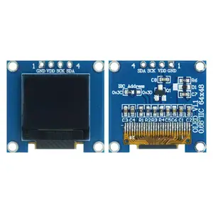 0.66寸OLED显示屏模块 64*48 分辨率 SSD1315 4针IIC接口