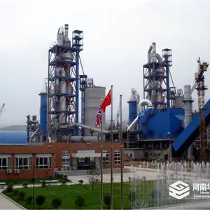 新型干法水泥生产线 建筑水泥成套回转窑设备 水泥设备厂家 河南华冠