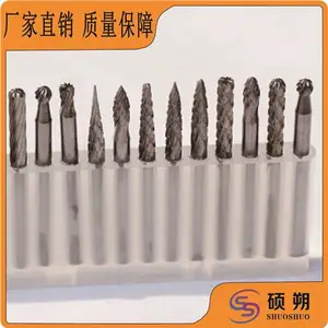 双槽交叉齿合金旋转锉