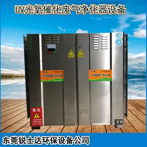 有机工业废气处理设备|UV光解活性炭净化设备，广东锐士达废气处理设备公司
